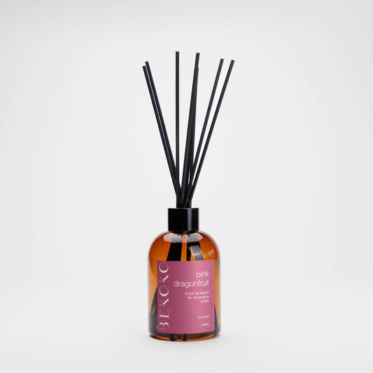 Difusor Ambiental con Varillas Pink Dragonfruit Ámbar